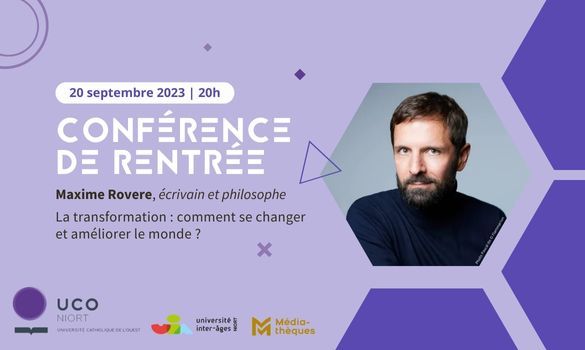 Conférence Maxime Rovere UCO Niort 