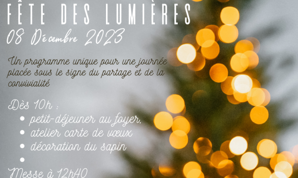 Fête des Lumières UCO Niort 08 décembre 2023